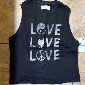 Spiritual Gangster Black Love Graphic Tank New